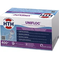 HTH UNIFLOC 400g Flockungsmittel 40g Tabletten Entfernung Schmutzpartikel Pool