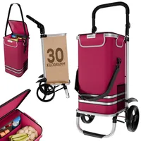 24move 24MOVE® Einkaufstrolley VEHLO 3in1 Trolley faltbarer Einkaufswagen mit