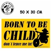 Corvus A750400 - Kids at work: Schild XXL Born