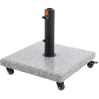 Doppler Granitsockel myZone Rollbar ca. 40 kg Grau