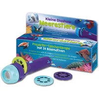 Moses moses. Kleine Diashow Meerestiere, Projektor-Taschenlampe für Kinder, 24