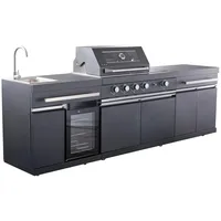 Buschbeck Outdoorküche King Range 112 cm x 282 cm