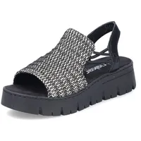 Rieker Schaftsandalen in schwarz, 39