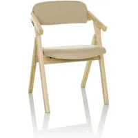 HJH Office SCANDIO - Klappstuhl Beige