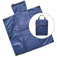 Wickelquick Wickelunterlage – Tragbar & mit Taschen - Blau