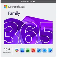 Microsoft 365 Family (Office-Apps inkl. Copilot-KI und 6 TB
