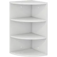 Vicco Eckregal Fabienne, Weiß/Weiß, 30 x 60 cm 3
