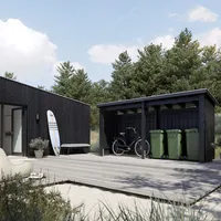Plus Gartenhaus Nordic Multi 416 x 99 cm natur