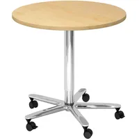 Bümö Säulenhubtisch 80 x 74 x 80 cm grau