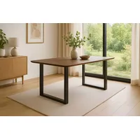 Ab:stil.art.moebel Roberto 160 x 85 cm akazie kastanienfarben