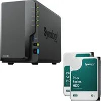 Synology DiskStation DS224+ 12 TB (2 x 6 TB)