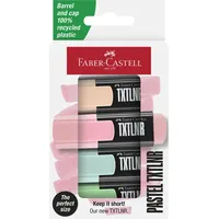 Faber-Castell TXTLNR Pastell Textmarker farbsortiert, 4 St.