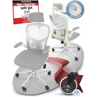 Clouvou SmartSeat Bürostuhl ergonomischer Schreibtischstuhl, Chefsessel, Gaming Stuhl, Drehstuhl