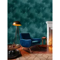 Living Walls Fototapete LIVING WALLS, blau (petrol), B:1,59m H:0,01m