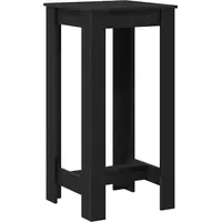 VidaXL Bartisch Schwarz Eichen-Optik 51 x 50 x 103,5