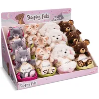 NICI Kuscheltier Sleeping Pets Display NICI GREEN