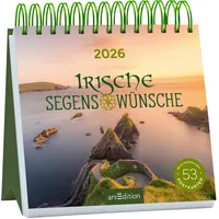 ArsEdition Postkartenkalender Irische Segenswünsche 2026