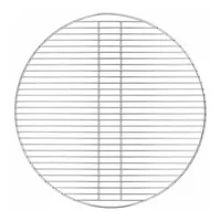 VidaXL Grillrost 57 x 57 cm Edelstahl Silber