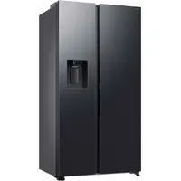 Samsung RS80F66KBFEF Side-by-Side (635 l, 1784 mm hoch, Schwarz)
