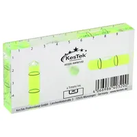 Kestek Acrylglas Wasserwaage AWW100 mit Skalierung und Bohrloch