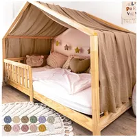 Lilimaus Hausbett Himmel mit Gold Applikation [in 12 Farben]