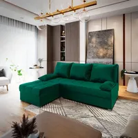 Masseno Ecksofa RITA mit Schlaffunktion L-Form, Sofa mit Bettkasten,