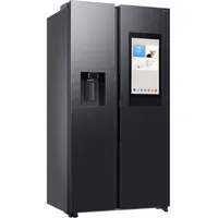 Samsung RS90F66BEFEF Side-by-Side (614 l, 1784 mm hoch, Schwarz)