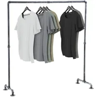 CLP Jersey Kleiderständer 150 x 150 x 55 cm