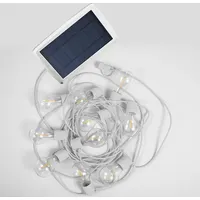 Licht-Erlebnisse Solar Outdoor inklusive 10x E27 LED 2700 K