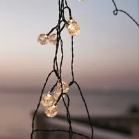 Licht-Erlebnisse - Außenlichterkette LED Solar 266,6 cm lang IP44