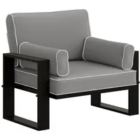 Beautysofa Loungesessel VERDINO Stoff 94 x 90 x 87