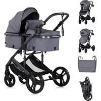 Chipolino Kinderwagen 2 in 1 Amore Getränkehalter Wickeltasche Fußabdeckung