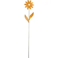 ZGM Rost Deko Rankstab Blume - Rankhilfe und Dekoration