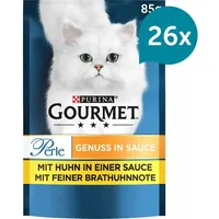 Purina Gourmet Perle Genuss in Sauce Huhn 26 x