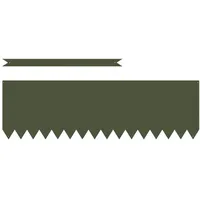 VidaXL Rasenkanten 50 Pcs Olivgrün 100 X 0,5 X