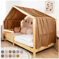 Lilimaus Hausbett Himmel [in 12 Farben] Betthimmel Hausbett aus