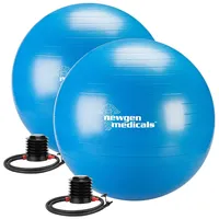 Newgen Medicals 2er-Set Sitz- und Gymnastikball, auch für Yoga,