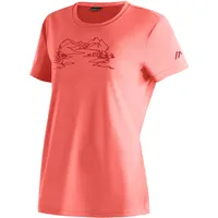 Maier Sports Wilma Print Kurzarm-t-shirt - Rose Parade -