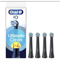 Oral-B Ultimate Clean Ersatzbürsten, Schwarz, Tiefenreinigung, Entfernung von Zahnbelag,