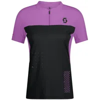 Scott Trail Vertic Zip SS black/liquid purple (8006) M