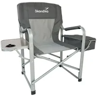 Skandika Campingstuhl Tepsa | Bequemer Klappstuhl mit Tisch und