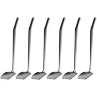 APS "ELEVATE", 6er-Set, 18/8 Edelstahl (hochglanzpoliert), Gesamtlänge 13,5 cm,