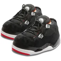 Knuffis Sneaker Hausschuhe Damen Herren lustige warme Plüsch Pantoffeln