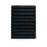 Blumtal Gästehandtuch 30 x 30 cm blau 12 St.