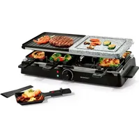 Silvercrest SILVERCREST® Raclette-Grill 1400 W für 8 Personen Tischgrill