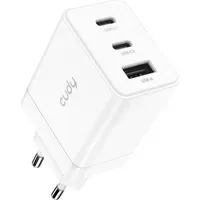 Cudy 3-Port 67W USB-C Charger with EU Plug