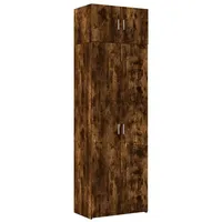 VidaXL Hochschrank Räuchereiche 70x42,5x225 cm Holzwerkstoff