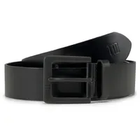 Tom Tailor Herrengürtel Leder 4 cm schwarz 80