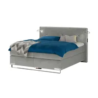 Musterring Boxspringbett Premiumversion Dubai ¦ grau ¦ Maße (cm):