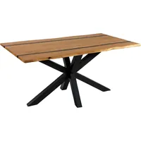 Möbelliebling Esstisch 140 x 80 cm Akazie massiv natur